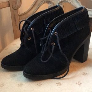 Tory Burch Hilary Suede Fringe bootie size 7